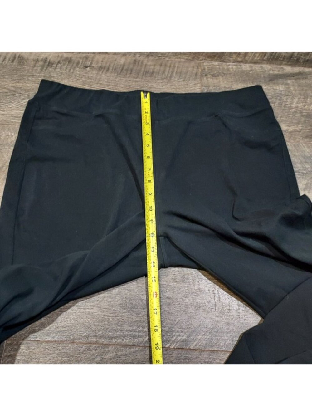 Pant Suite Drapers & Damons Black Button Shacket Size 1X Multi Colored Buttons - Picture 13 of 16